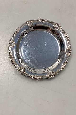 Set of 6 Danish ATLA Silver Plate Coaster