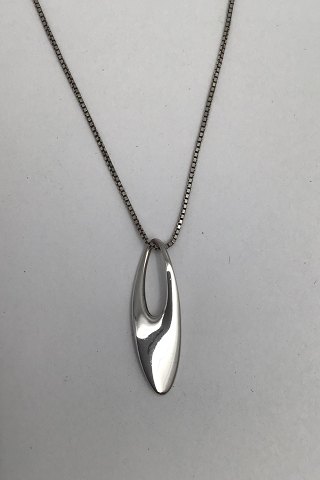 Georg Jensen Sterling Silver Zephyr Pendant No. 500