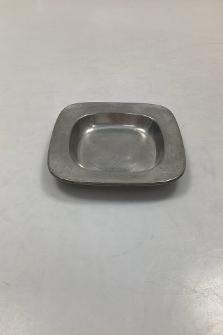 Just Andersen Square Dish of Pewter, No. 2571