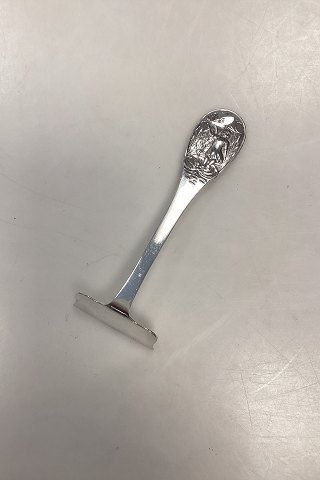 H.C. Andersen Fairy Tale Pushers in Silver. Thumbelina