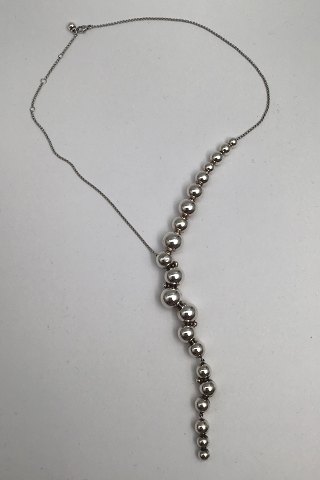 Georg Jensen Sterling Silver Moonlight Grapes Necklace