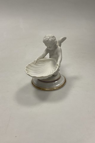 Royal Copenhagen Bisque / Bisquit Bowl with Clam and Amor