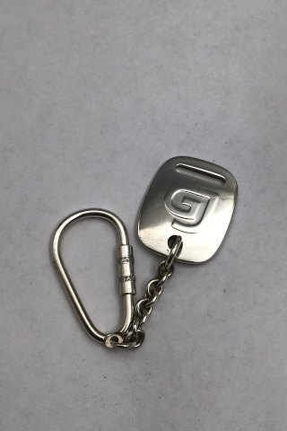 Georg Jensen Sterling Silver Key Chain