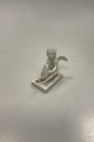 Royal Copenhagen Bisque Thorvaldsen The lyre-playing cupid No. 6