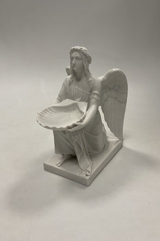 Royal Copenhagen Bisque Figurine  
The Angel of Baptism Thorvaldsen