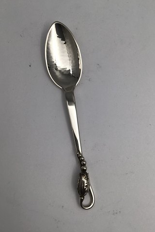 Georg Jensen Sterling Silver Blossom Fruit Spoon No. 74