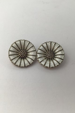 Anton Michelsen Sterling Silver Marguerit Daisy Ear Clips