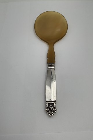 Georg Jensen Silver / Horn Acanthus Server No. 206