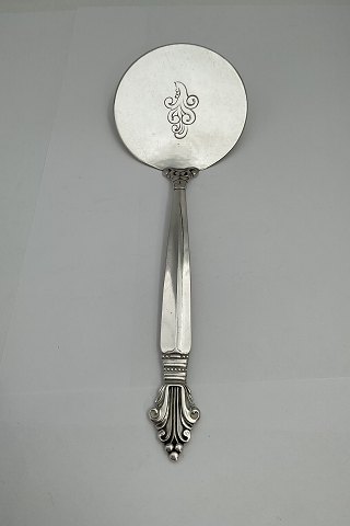 Georg Jensen Sterling Silver Acanthus Pastry Server with ornaments No 204