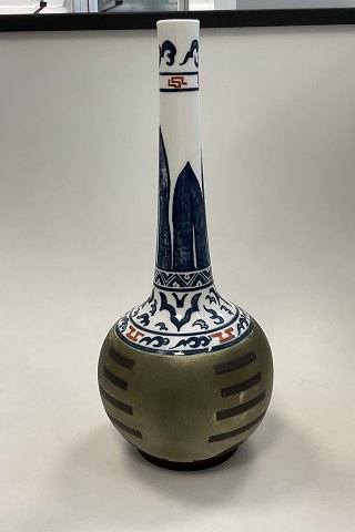 Royal Copenhagen Art Nouveau Unique Vase by Svend Ring March 1919