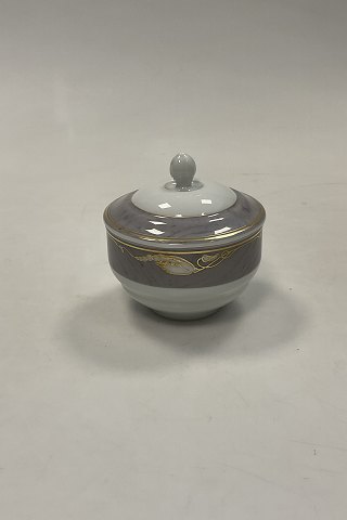 Royal Copenhagen Grey Magnolia Sugar Bowl No 161