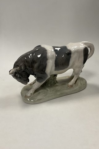 Royal Copenhagen Figurine of Bull on Base No 1195