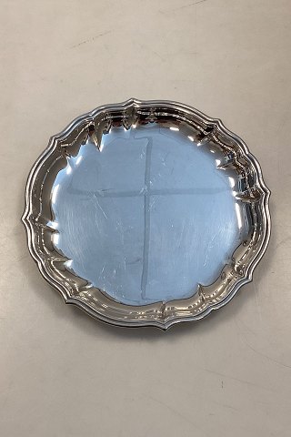 Danish Bottle Tray Silverplated