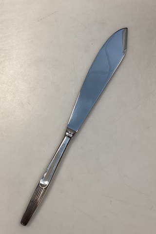 Danish Crown Silver Eva Cake Knife with Cutting Edge