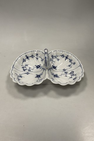 Royal Copenhagen Blue Fluted Plain Cabaret Dish No. 395