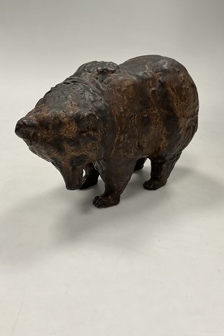 Royal Copenhagen Stoneware Bear Figurine by Jeanne Grut No. 3822