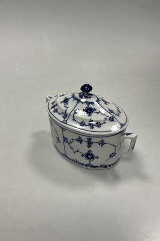 Royal Copenhagen Blue Fluted Plain Sugar Bowl with lid No. 434