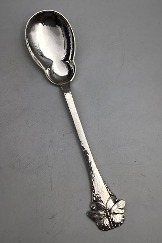 Sommerfugl (Butterfly) Silver Serving Spoon