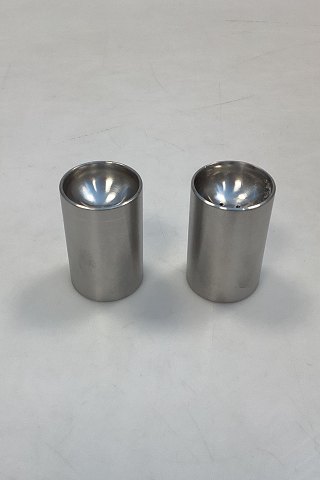 Stelton Stainless steel Cylinda-line Salt and Pepper Set 
