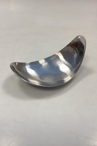Georg Jensen Bloom Leaf-shaped Bowl in stainless steel