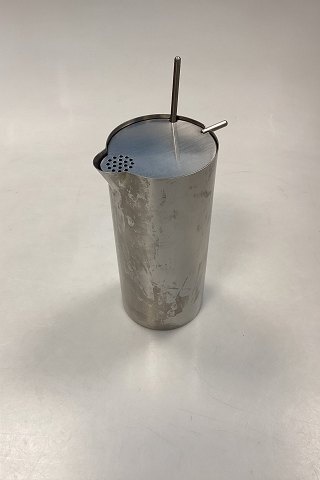 Stelton Cylinda-line martini mixer with mixer spoon in stainless steel