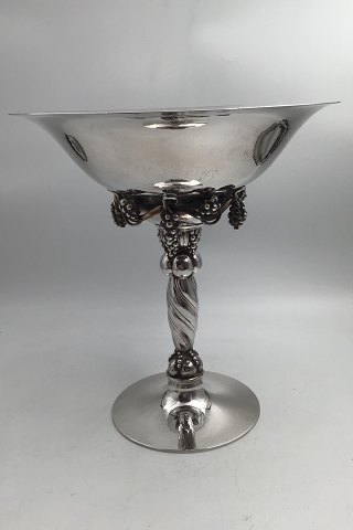 Georg Jensen Sterling Silver Large Footed Grape Bowl No 264A