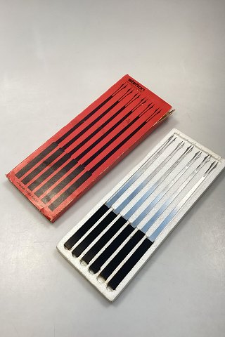 Stelton fondue fork set in stainless steel
