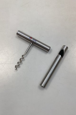 Stelton Cylinder-line APV Bottle Opener Set in stainless steel