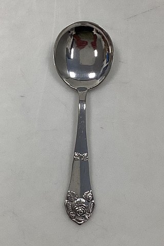 O. V. Mogensen Rose Silver Plated Marmelade Spoon

