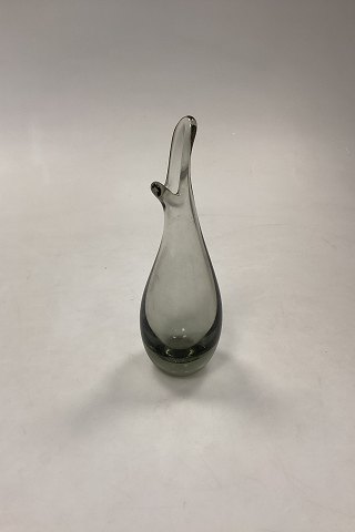 Holmegaard Duckling / Beak Vase with smoked glass
