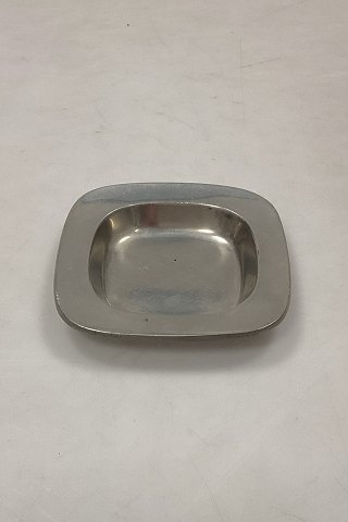 Just Andersen Square Dish of Pewter, No. 2571/7.5