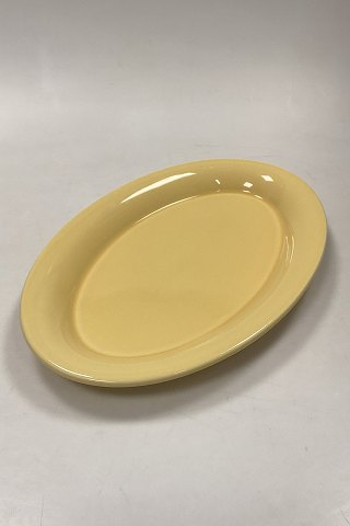 KAEHLER Ursula Oval Plate in Yellow No. 624