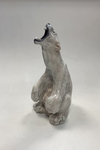 Royal Copenhagen Figurine Roaring Polar Bear No. 502