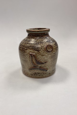 Royal Copenhagen Jorgen Mogensen Stoneware Vase No. 21484