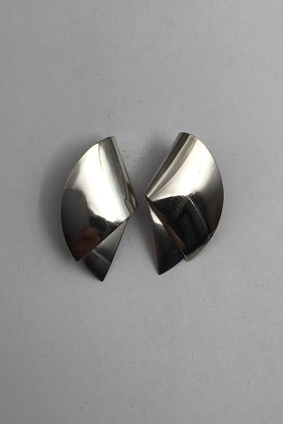 Georg Jensen Sterling Silver Earrings No. 200 (Clips) Regitze Overgaard
