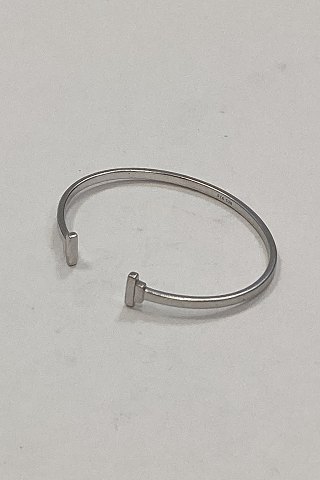 BES Modern open Armring in Sterling Silver