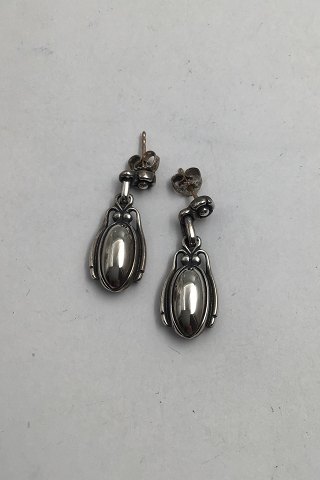 Georg Jensen Sterling Silver Annual Earrings (Studs) 2009 (Silver stone)