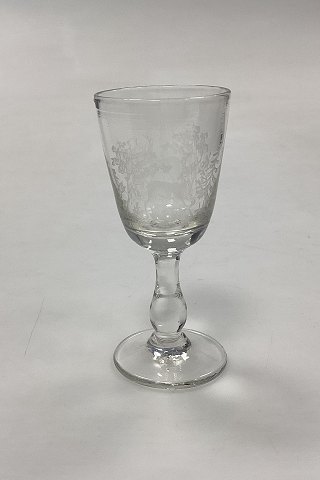 Deer glass for Shots from Kastrup Glassworks