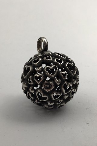 Georg Jensen Sterling Silver Pendant No. 251B Allan Scharff