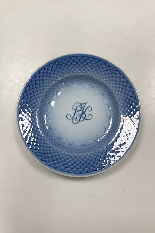 Bing and Grondahl Blue Tone Hotel with Logo Small Side Plate  No. 700/1002