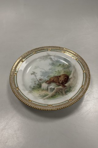 Royal Copenhagen Flora Danica/Fauna Danica Game Lunch Plate No 240/3550