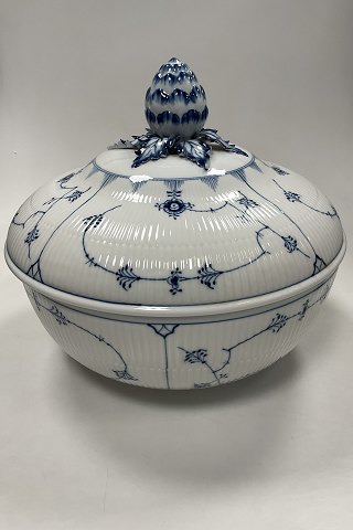 Royal Copenhagen Blue Fluted Plain Large Jubilee Punch Bowl No. 189