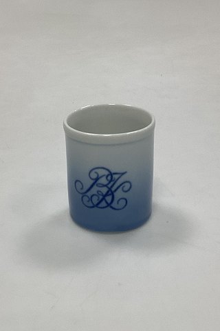 Bing and Grondahl Blue Tone Hotel with Logo Toothpick Holder No. 862/1099
