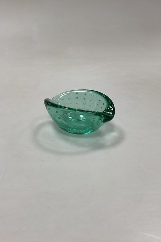 Small Glass Bowl with Bubbles