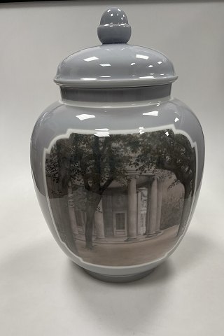 Bing and Grøndahl Unique Vase - From Eremitagen and Amalienborg Castle No. 271 by Sophus Jensen