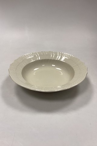 Royal Copenhagen Josephine Creme Curved Deep Plate
