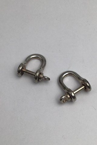 Ole Lynggaard Sterling Silver Cufflinks (Shackles)