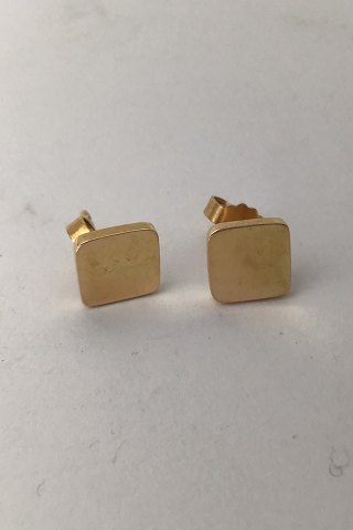 Georg Jensen 18K Gold Earrings (Studs) No. 1084