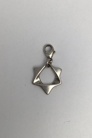Georg Jensen Sterling Silver Charm / Pendant Star Henning Koppel