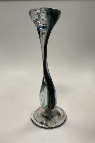 Holmegaard Royal Copenhagen Glass Candleholder by Per Lutken in 1991 No. 3565